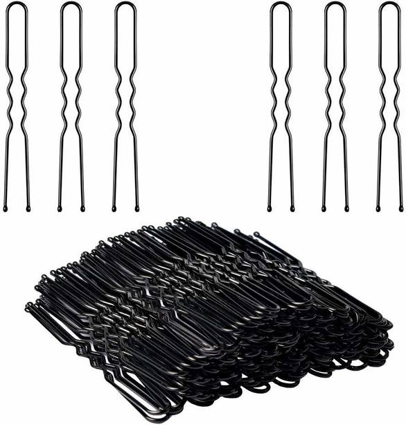 QAKVI Hair Bobby Pins For Womens Hair Style Tools Hair Pin Hair Pin, (Black) 120 Pins Hair Pin
