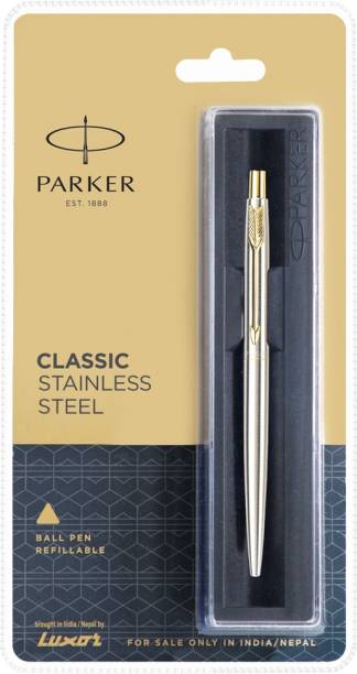 PARKER Classic Stainless Steel GT Ball Pen