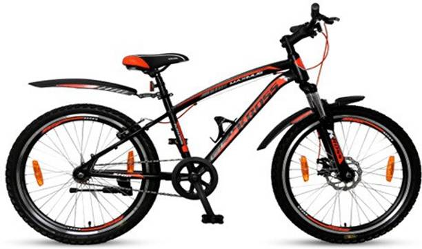 Kross Maximus Pro 26T Black Disc Brake &Bottle Holder Cycle, Girls Boys, Age 12+ Years 26 T (inch) Road Cycle