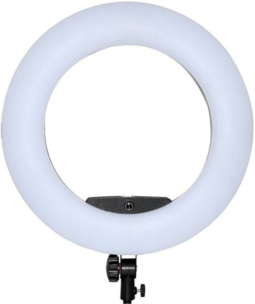 IMMUTABLE Circle Lighting Professional LED Ring Light with 3 Light Modes for Makeup, Video Shooting RIMT-7 Ring Flash