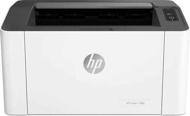 HP 108A Single Function Monochrome Laser Printer (Black Page Cost: 3.13 Rs.)