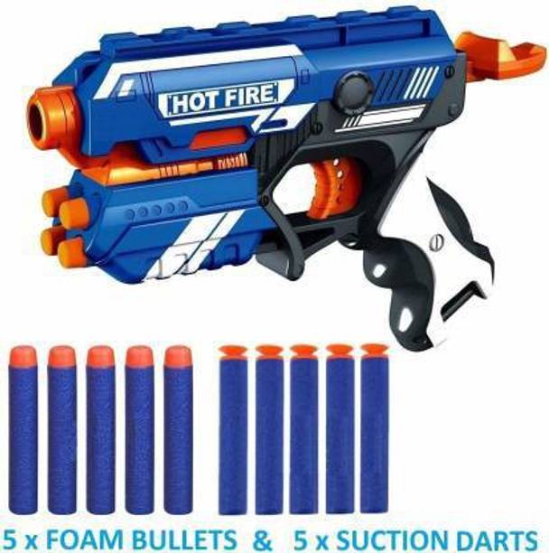 SNM97 Blaze Storm Soft Bullet Gun Toy with 10 Safe Foam Bullets Guns & Darts