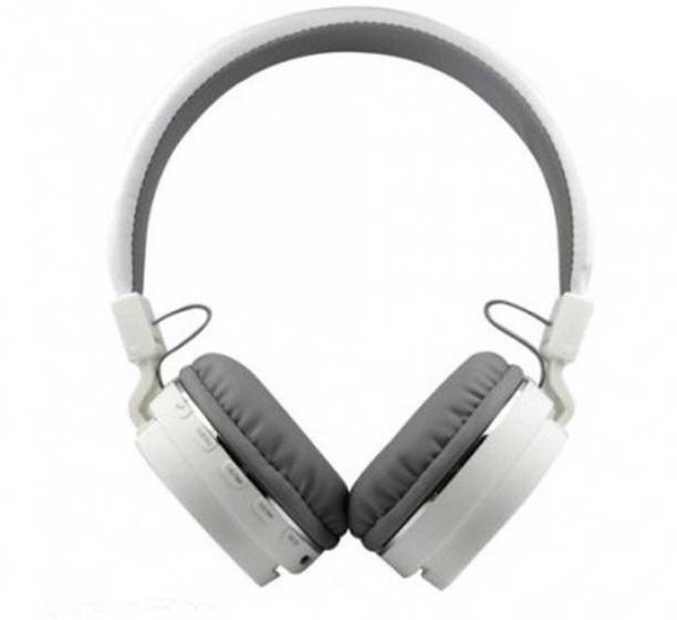 XITARA SH-12 BLUE WIRELESS BLUETOOTH HEADPHONE with Mic Bluetooth & Wired