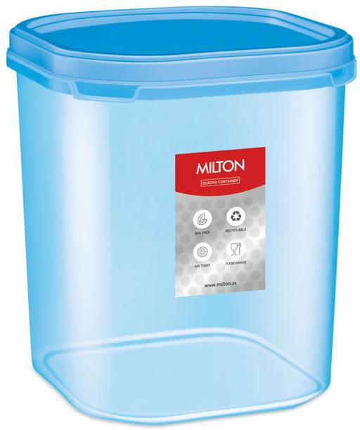 MILTON Quadra  - 22 L प्लास्टिक कुकी जार