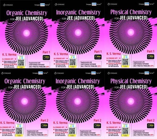 Cengage Chemistry 6 Books Set For JEE ADVANCED