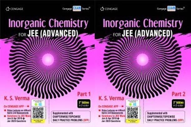 Cengage Chemistry Set Of 2 Books 2020 (Inorganic Chemistry For JEE Part- 1, Inorganic Chemistry For JEE Part- 2)
