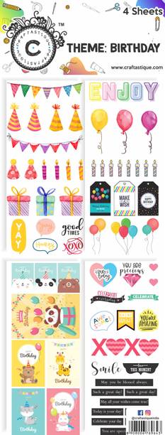 Craftastique Birthday Theme,  Scrapbook Kit