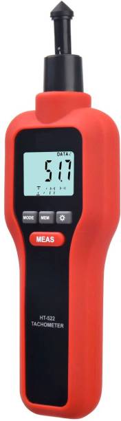 amiciSmart 2 in 1 Digital Tachometer Laser RPM Tester Handheld Rotation Speed Measuring Meter Digital Tachometer