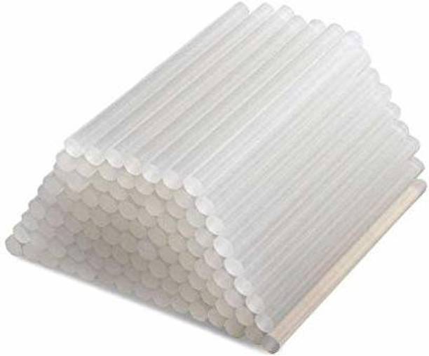 RJV Global 11mm Transparent HOT MELT GLUE STICKS -Set of 30, Length 8 inch,Glue Sticks for DIY and Craft Work Adhesive