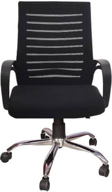Smilemindia Fabric Office Arm Chair