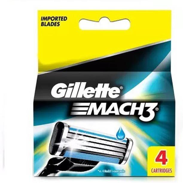 Gillette March 3 Cartridge(Pack of 4 Blades)