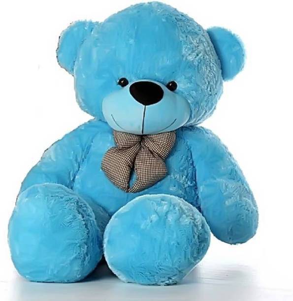 TRUELOVER 3 feet Blue Teddy for beloved Girlfriend/ Anniversary Gift - 91 Cm  - 91 cm