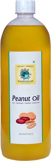 iFarmerscart Peanut | Groundnut Oil - (Pack of 5) Groundnut Oil Tin