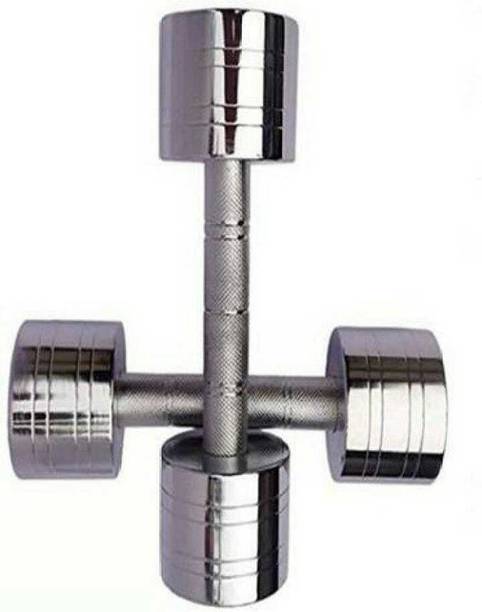 NSP Steel Dumbbell Fixed Weight Dumbbell (10 kg)5kgx2 Fixed Weight Dumbbell