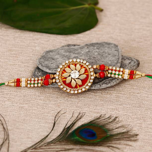 eCraftIndia Designer Rakhi Assorted Rakhi Set