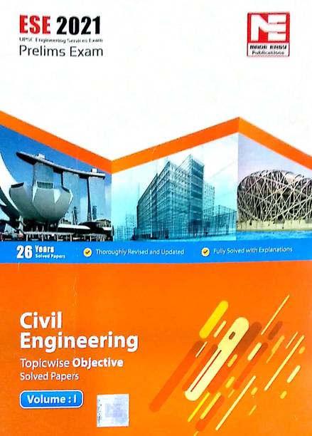 Civil Engineering Topicwise Objective Solved Papers- 1st