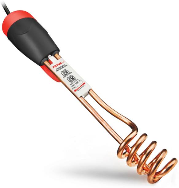 Nova Plus Premium Quality ISI Mark Shock-Proof & Water-Proof NIH 440 Copper 1500 W Immersion Heater Rod