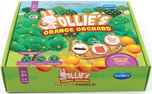 NAVNEET Ollie’s Orange Orchard Board Games Party & Fun Board Game