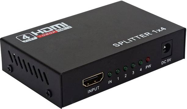 audiovan  TV-out Cable HDMI SPLITTER 4 PORT