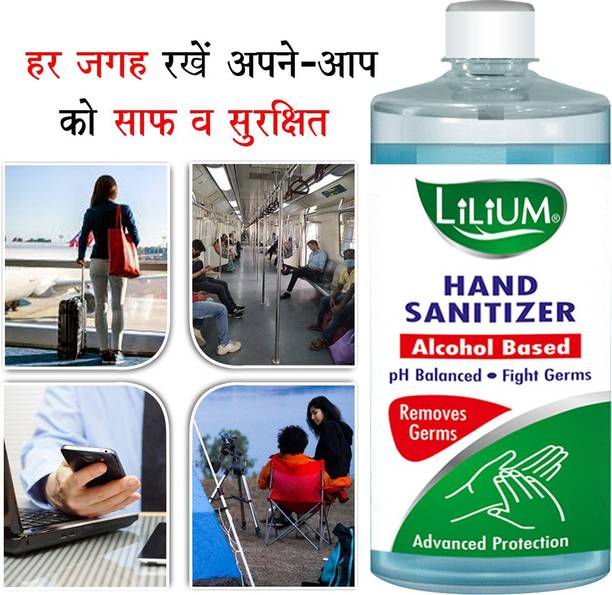 LILIUM 70% Alcohol Based Hand Sanitizer Bottle