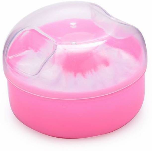 Enjoy Life Baby Puff with Box Children Body Face Makeup Cosmetic Powder Tool Soft Sponge Villus Powder Puff Case Box Kids Skin Care - Pack of 1