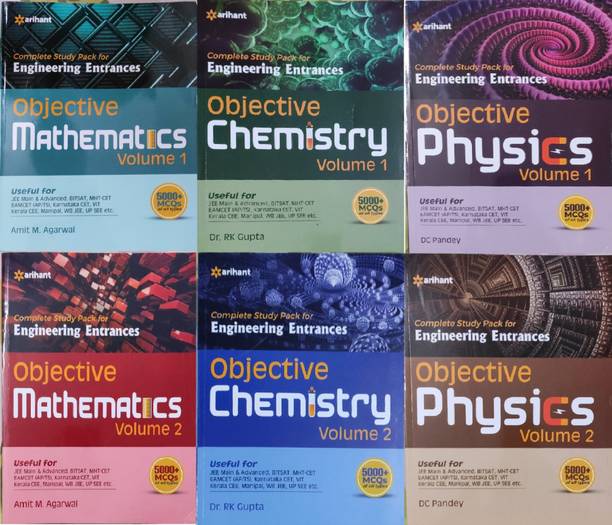 Objective Maths , Chemistry And Physics Vol 1and 2