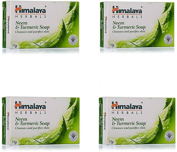 HIMALAYA Neem & Turmeric Soap 75gm (Pack of 4) #4