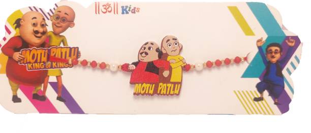 Vrinde Kids RAKHI202045A14DORAE12MOt Assorted Rakhi  Set