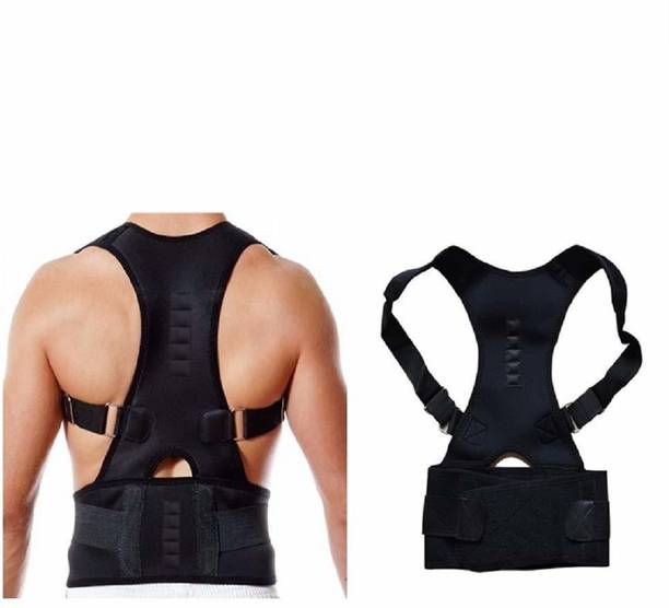 Posture Corrector Back Support Belt Lower Back Pain Posture Correction (black) Posture Corrector