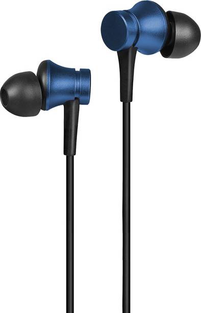 Mi Earphones with Mic, Ultra Deep Bass & Metal Sound Chamber Wired