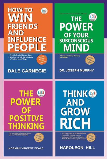 Personal Growth & Wealth (Set of 4 Books) : Perfect Self-Help Set