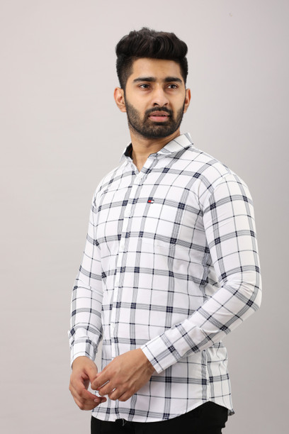 white cotton shirts flipkart