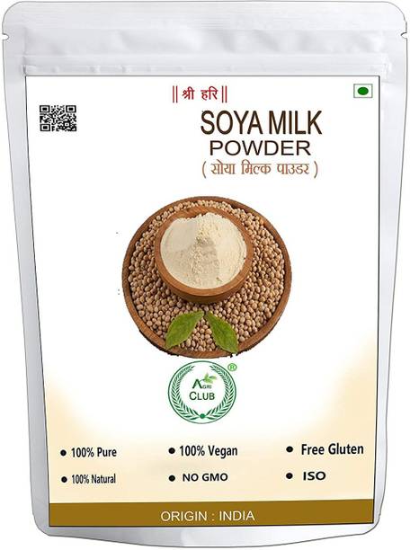 AGRI CLUB Essential SOYA Milk Powder (400 Gm) Plant-Based Protein