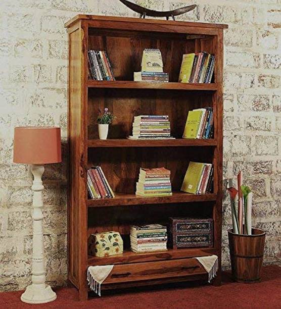 Shagun Arts HEXA Solid Sheesham Wood Semi Opened Book S...