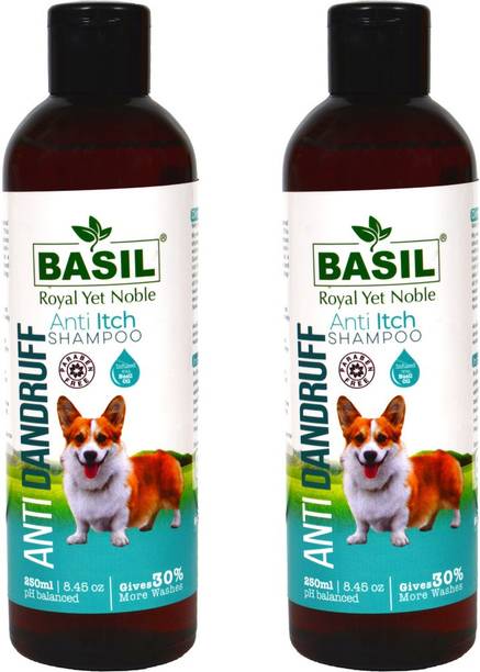 BASIL Anti Dandruff Anti-Itch Shampoo Anti-dandruff, Anti-itching Basil Oil Dog Shampoo