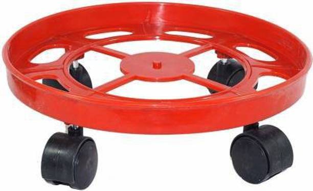 SUKHAD LPG Cylinder Trolley Easily Movable Stand with Wheels, Gas Cylinder Stands Gas Cylinder Trolley