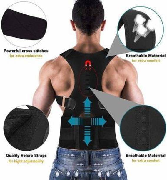 Hanumant Enterprise Real Doctors Plus Posture Support BELT Back & Abdomen Support AQ99 Posture Corrector