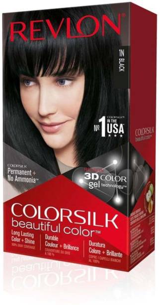 Revlon Colorsilk 3d Color Gel Technology , 1N Black