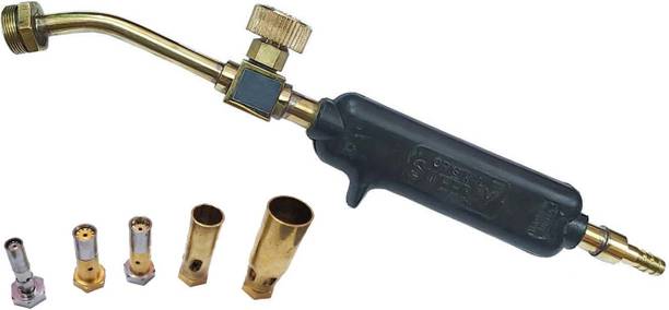 Mass Pro 1 Pc LPG Heat Gun + Nozzles Hand Welding Torch Flamethrower 0 W Heat Gun