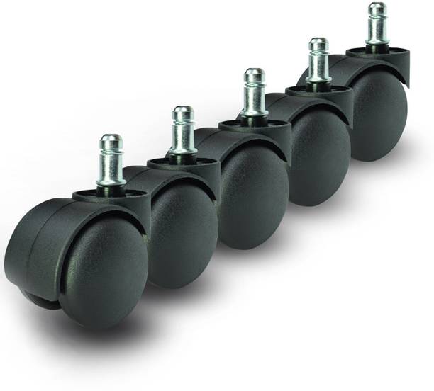 KUNJ AND KEYUR Threaded Castor Revolving Chair Wheel Furniture Caster Appliance Furniture Caster