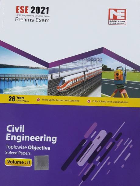 Ese 2021 Prelims Exam Civil Engineering Topicwise Objective Solved Papers Volume.ii