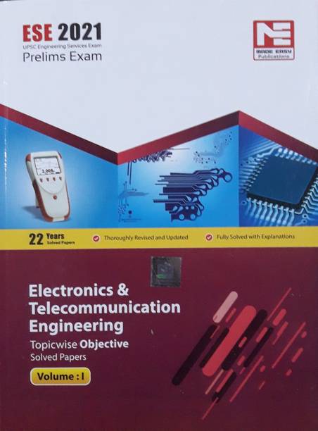 Ese 2021 Prelims Exam Electronics & Telecommunication Engineering Topicwise Objective Solved Papers Volume.i