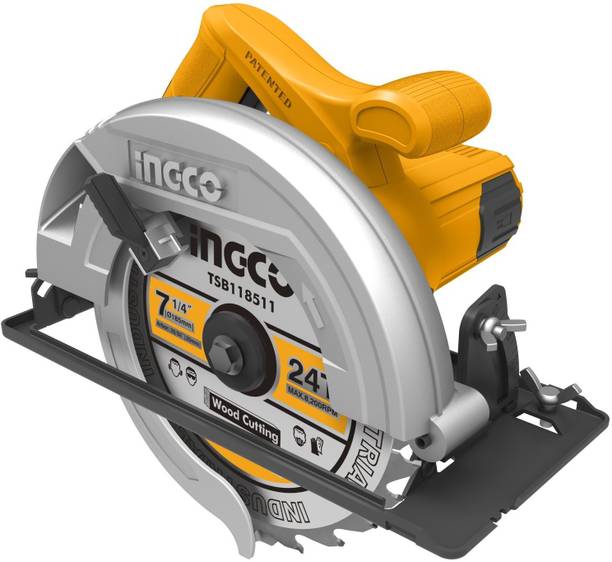 INGCO CS18518 1200W Powerful Circular saw With 1pcs 185mm blade & Carbon Brush Handheld Tile Cutter