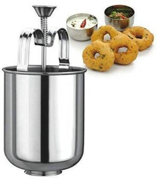 Fulkiza Stainless Steel MEDADA Maker for Perfectly Shaped & Crispy Vada Maker