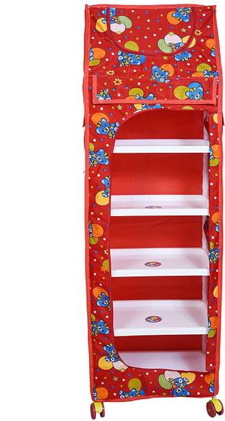 baby tone Velvet Collapsible Wardrobe