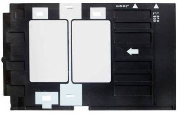 GPN PRINT PVC ID Card Tray for Epson 800, L805, L810, R260, R280, R290, T50, T60, P50 Black Ink Cartridge