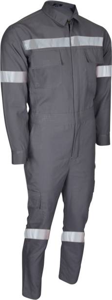 TANA WORKWEAR men's overall/boiler suit high visibility ( medium) Safety Jacket