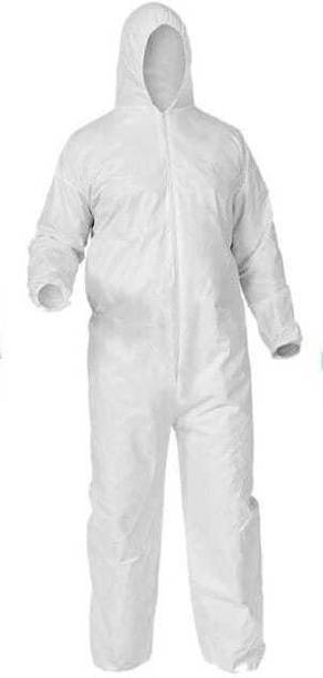 Universal 80GSM Coverall with attached hood Safety Jacket