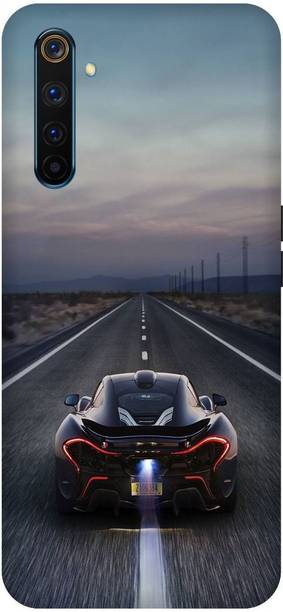Bluvver Back Cover for Realme 6 Printed Supercar Back Cover