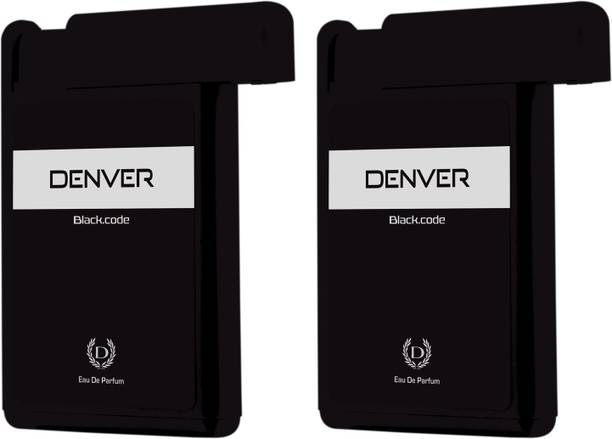 डेनवर Black Code Pocket Perfume (Pack of 2) Eau de Parfum  -  36 ml